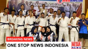 Lombok Tengah Keluar Jadi Juara Umum Cabor Judo Pada Porprov XII NTB