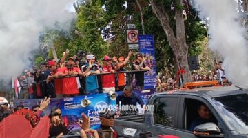 Marc Marquez hingga Mario Aji Ramaikan Riders Parade MotoGP Mandalika 2026